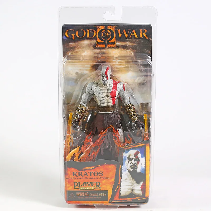 NECA God of War Kratos in Ares Armor Blades ПВХ экшн фигурка игрушка 7 дюймов 18 см Высокое качество|god