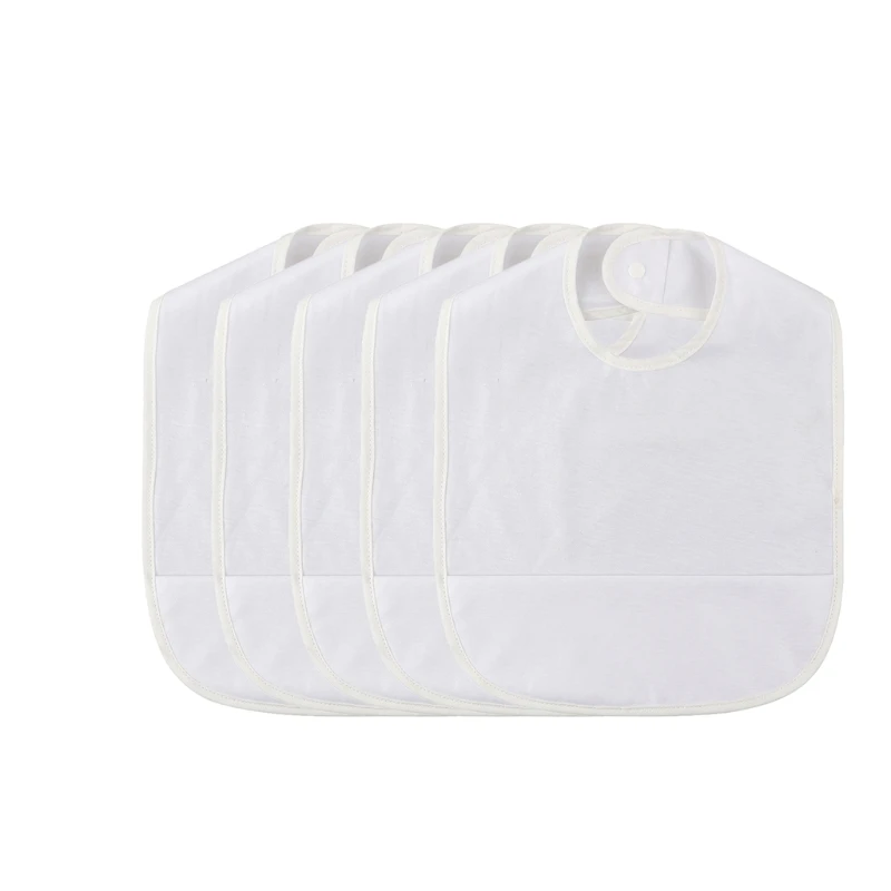 

Waterproof Baby Bibs Infant Feeding Apron Smock Burp Cloth with Pocket for Newborn Gifts
