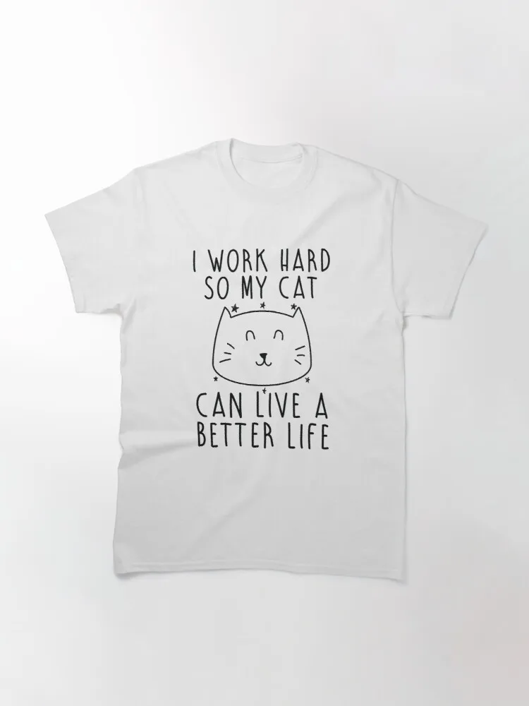 

Tops T Shirt Women I work hard... Classic T-Shirt