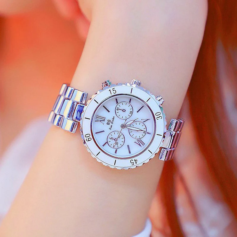 2019 деловые кварцевые часы известного бренда Bu алмазные из нержавеющей стали