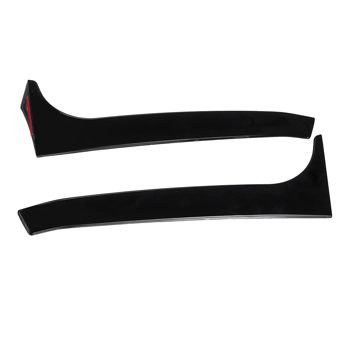 

Pair Gloss Black Rear Window Side Spoiler Spoiler Canard Canards Splitter For VW Golf 6 MK6 GTI/GTR/GTD 2008 2009-2013