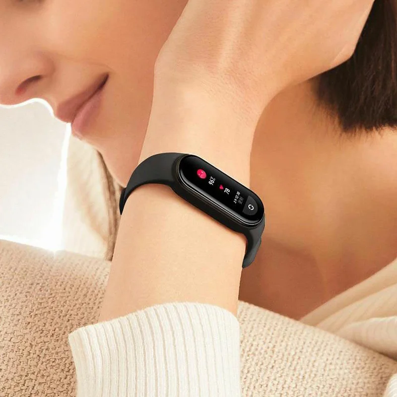 В наличии умный Браслет Xiaomi Mi Band 6 NFC 1 56 &quotAMOLED цветной экран SpO2 сердечного ритма