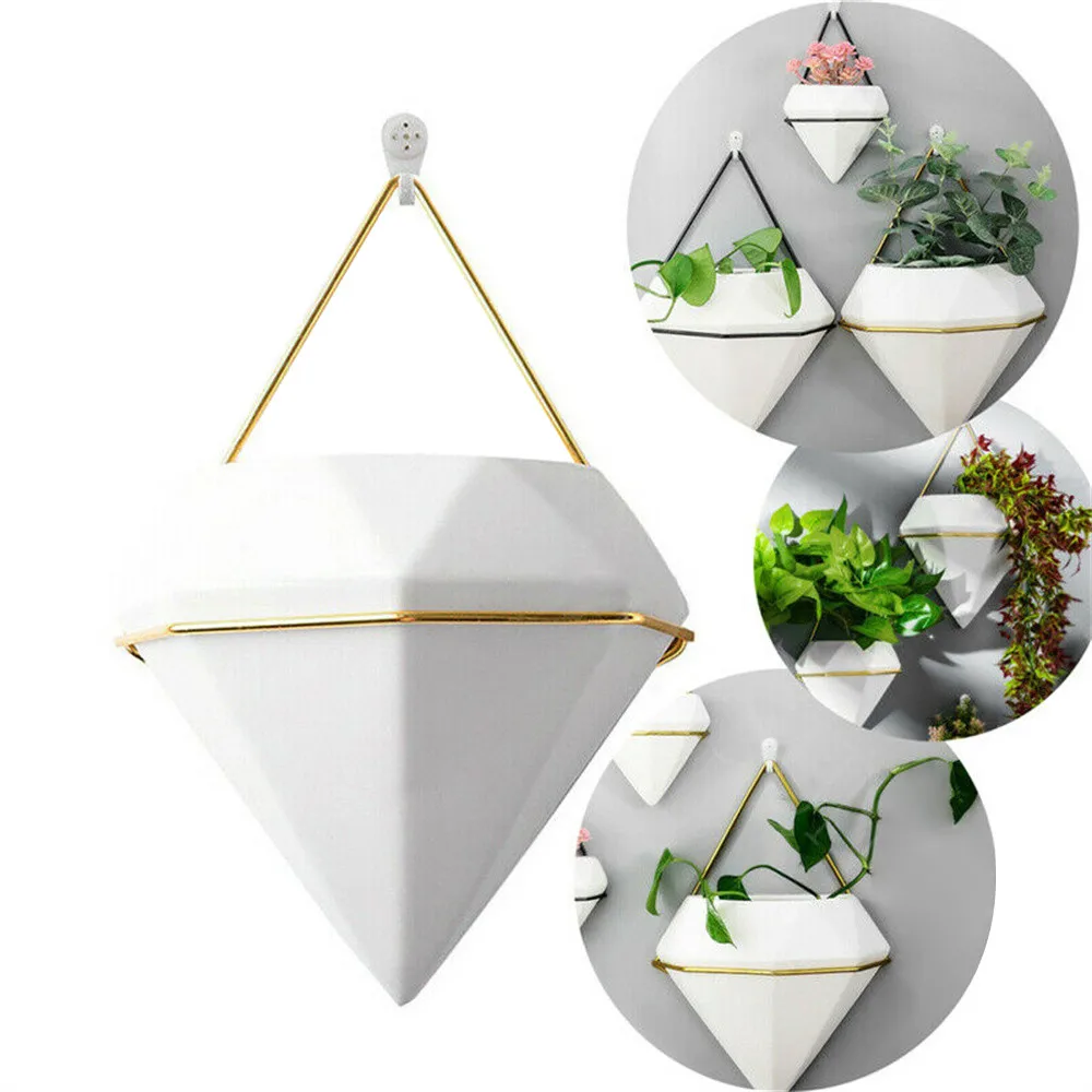 Домашний треугольный держатель для цветочных горшков подвесной комнатный