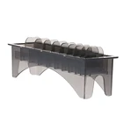 Универсальное основание с 10 ячейками для машинки для стрижки волос, направляющая расческа, органайзер для хранения, аксессуары для укладки волос, аксессуары для парикмахера