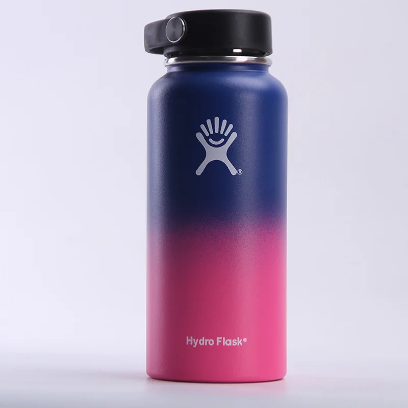 4 Гидрофляга бутылка воды Фрост 32 унции Hidro фляжка сиреневый 40 унций Hyrdoflask 18 унций дропшиппинг Рождественский подарок - Цвет: 4