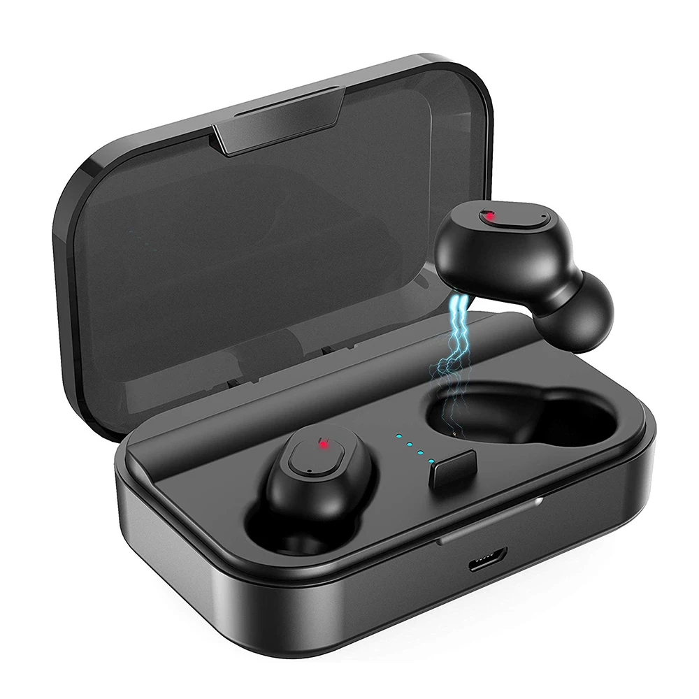 TWS стереонаушники с поддержкой Bluetooth 5 0 и функцией громкой связи 90 часов