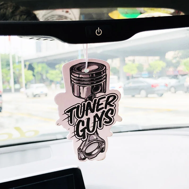25 Black ice JDM СТИЛЬ автомобиля заднего вида Mirrow Pendent освежитель воздуха твердый бумажный поршневой тормозной диск Nos турбоколесо обод амортизатор - Название цвета: 25 Black ice