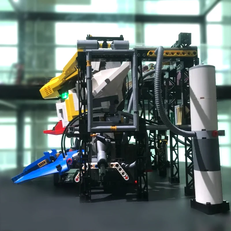 Робот конструктор K86 MOC статическая модель основателя Gundam со светодиодом 1:60 из 2085