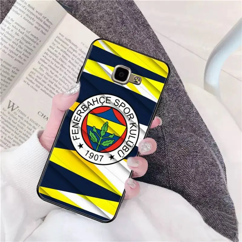 

FHNBLJ Turkey Fenerbahce Football Soft Shell Phone Case for Samsung A50 A70 A40 A6 A8 Plus A7 A20 A30 S7 S8 S9 S10 S20 Plus