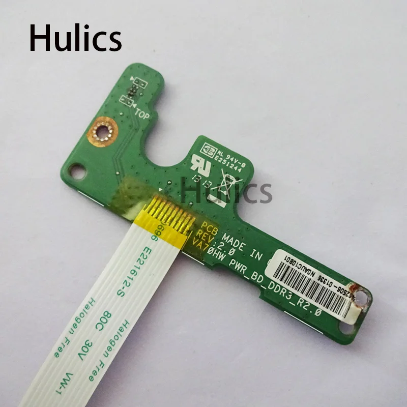 Hulics оригинальный VA70HW для acer aspire V3 772 772G кнопка включения питания