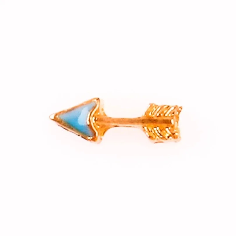 

20Pcs/Lot Arrow Alloy Floating Charms Hand-made DIY for Glass Lockets