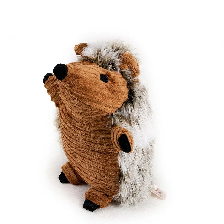 Игрушки для мальчиков и девочек плюшевая мягкая звуковая Ёжик кукла милые