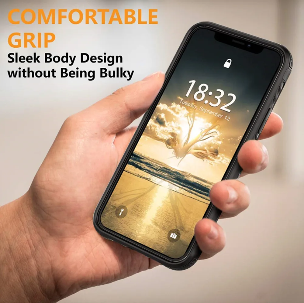 Военный противоударный армированный чехол для телефона iPhone X XS 11 Pro Max XR 7 8 6 6S Plus, гибридный ПК+ ТПУ тонкий прочный защитный чехол