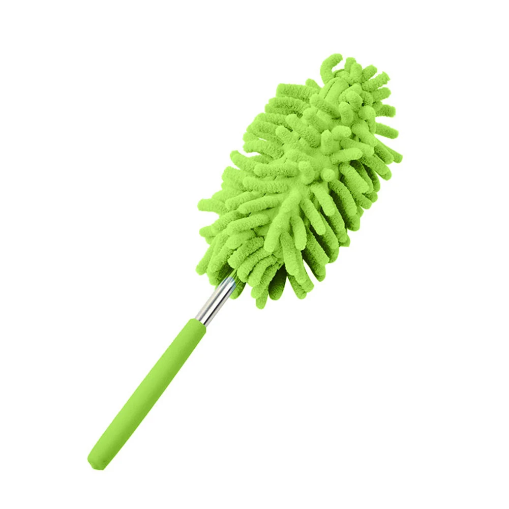 Горячая Распродажа телескопическая тряпка из микрофибры выдвижная щетка для