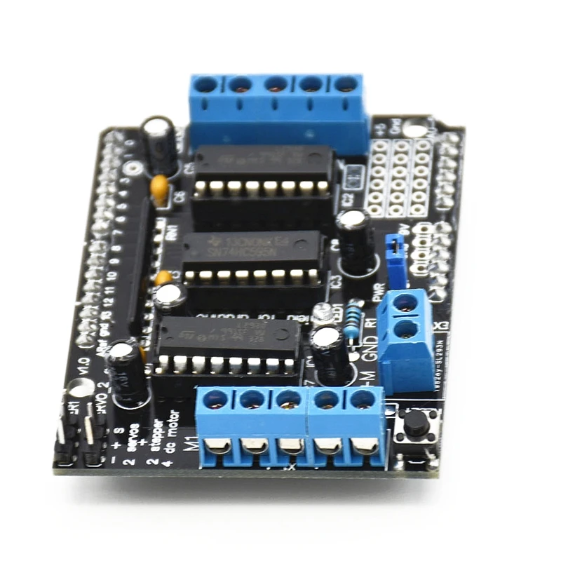 Привод двигателя ABSF L293D для Arduino Duemilanove Mega2560 UNO R3|Драйвер двигателя| |