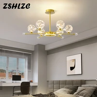 new led chandelier for living room bedroom home lighting modern ceiling chandeliers lamp lighting pendant light decoration 110v
