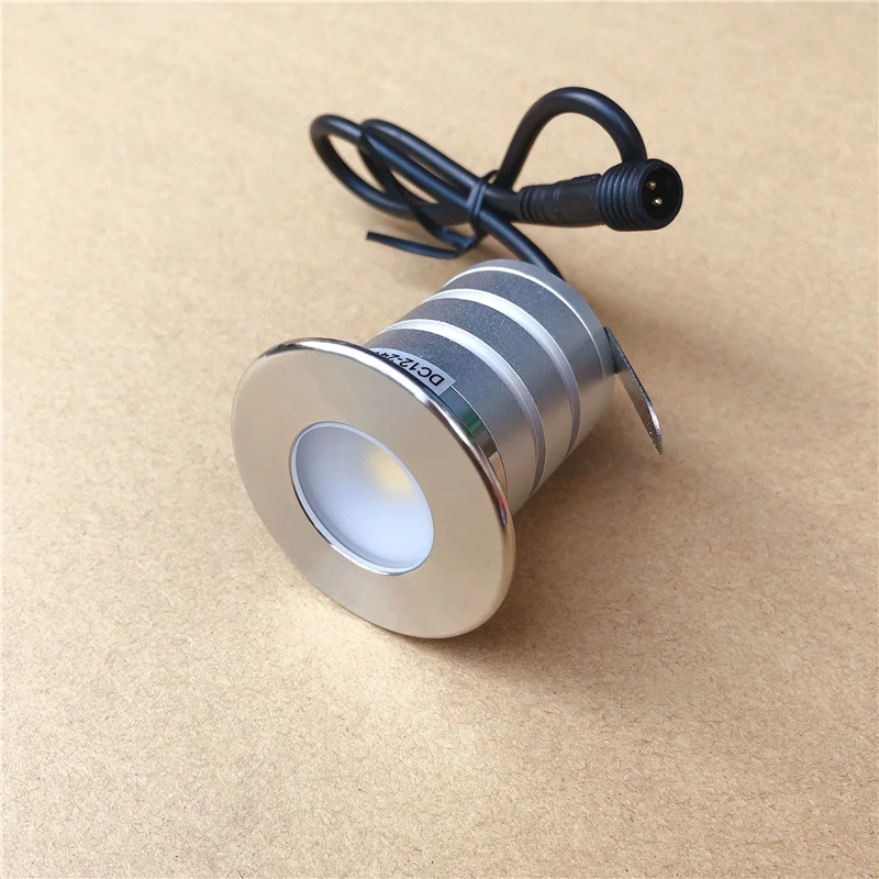 3W 12V 24VDC Водонепроницаемый мини светодиодный подземный светильник IP67 CREE открытый