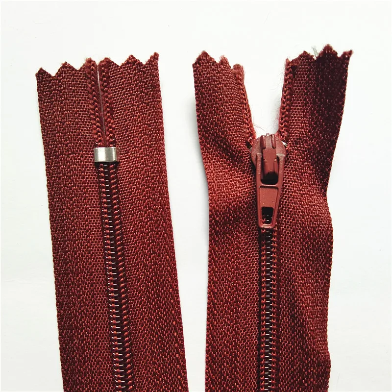 

20Pcs 3# 30-60 Cm (12-24 Inch ) Nylon Coil Zipper Sewing Crafts Multi Color Optional