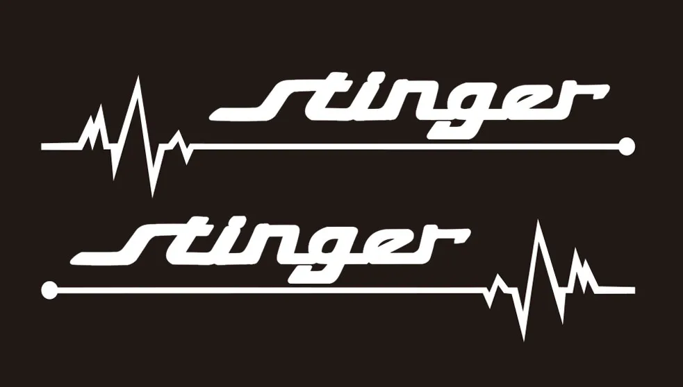 Наклейка на зеркало заднего вида 2 шт. наклейка кузов автомобиля для kia stinger |