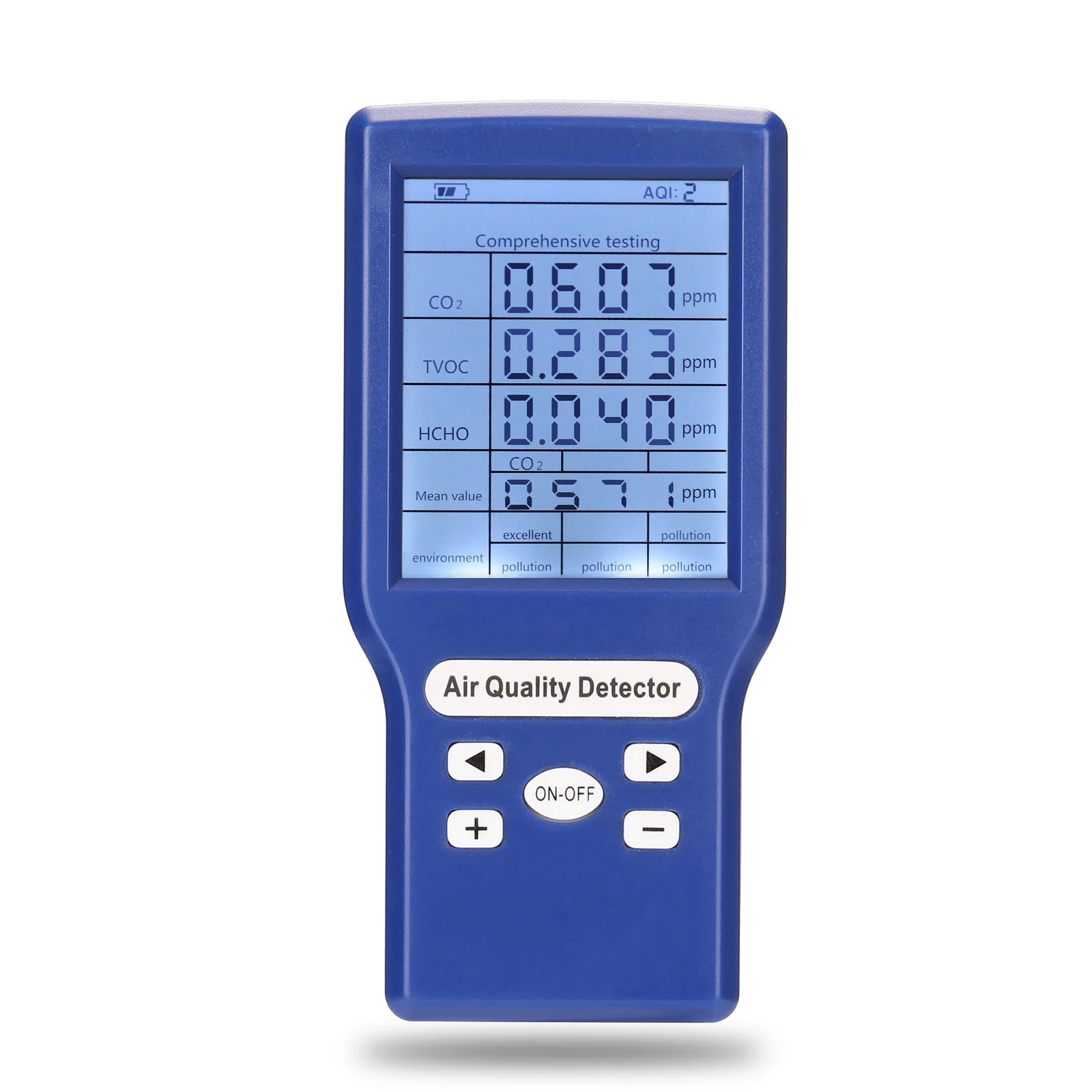 

Multifunctional CO2 ppm Meters Mini Carbon Dioxide Detector Gas Analyzer Protable Air Quality Tester