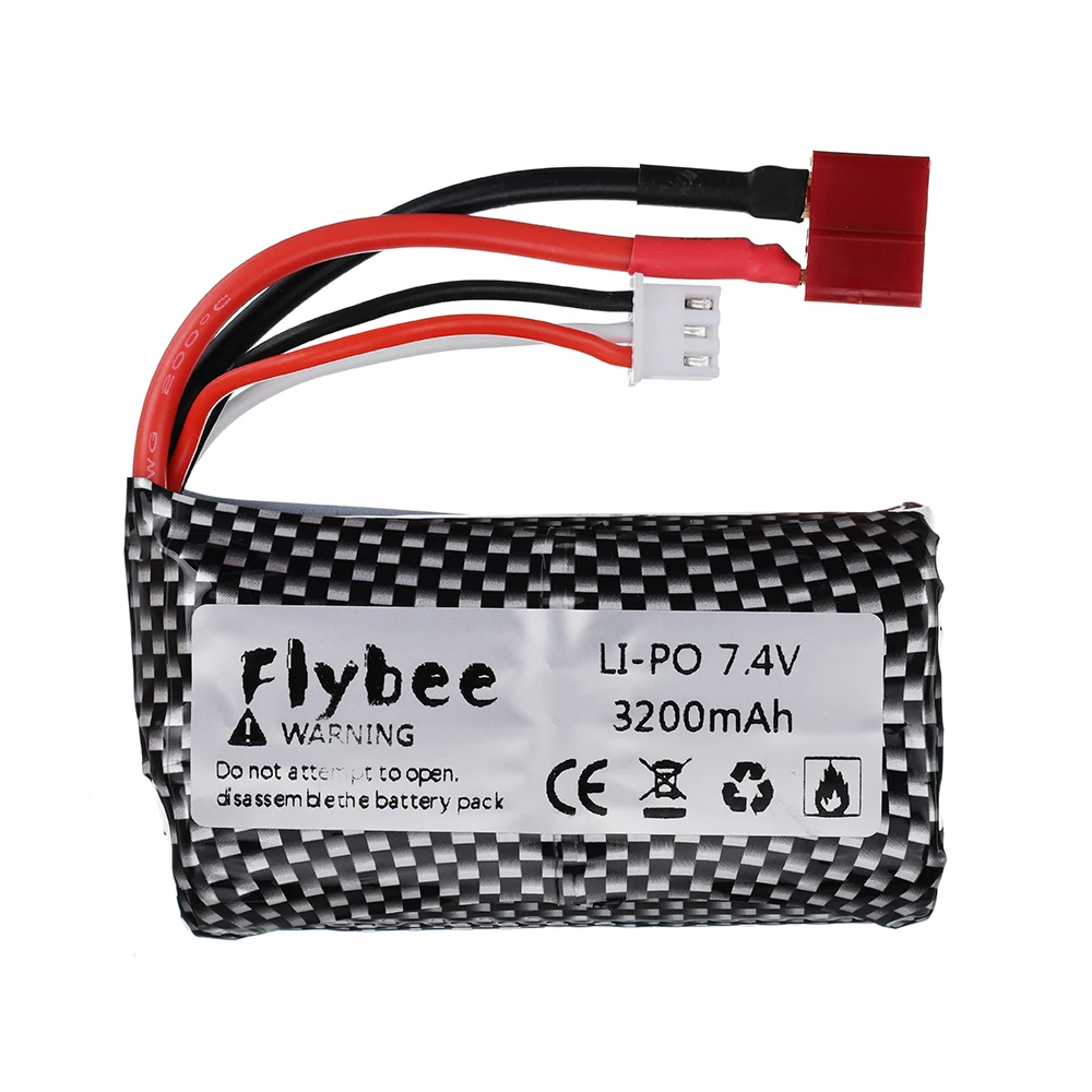 Аккумулятор Lipo 7 4 В 3200 мА · ч 18650 для пульта дистанционного управления вертолетом