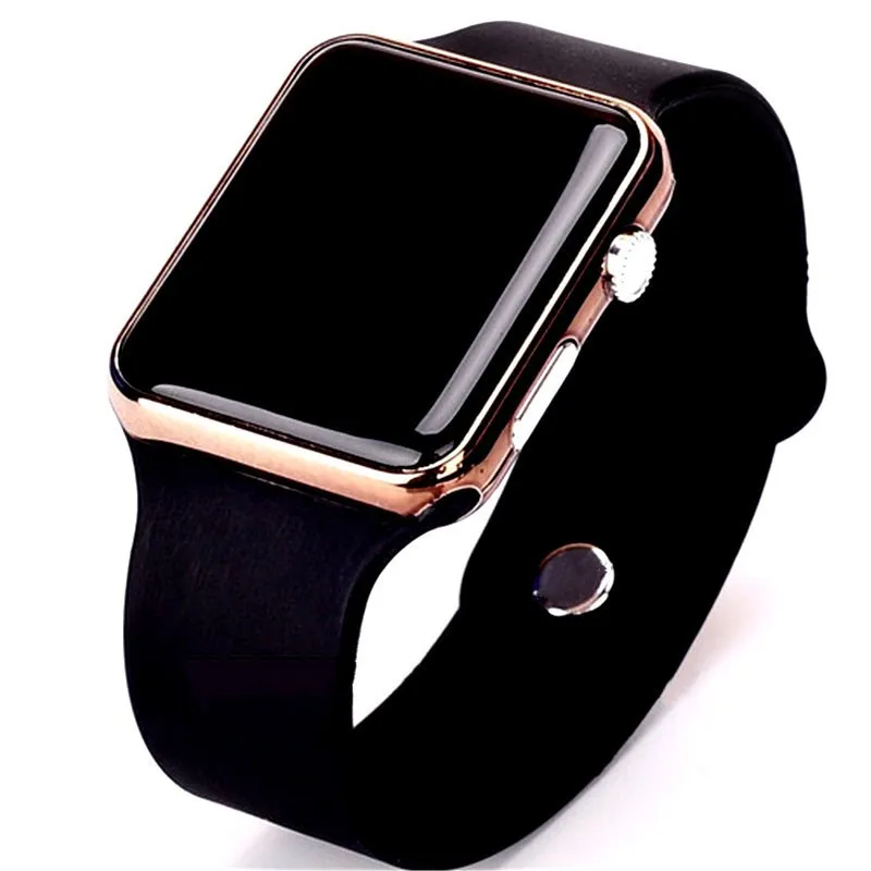 

Sport Watch for Men Electronic LED Digital Watch Fashion Casual Simple Silicone female watch montre femme zegarek damski A001