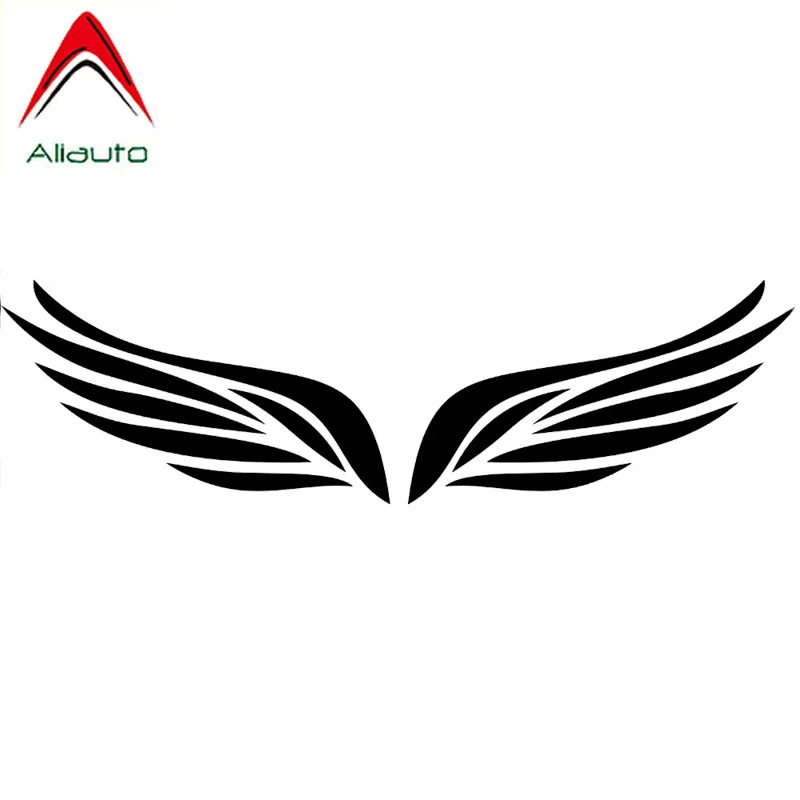 Aliauto 2 X модные автомобильные наклейки птичье перо крылья ангела