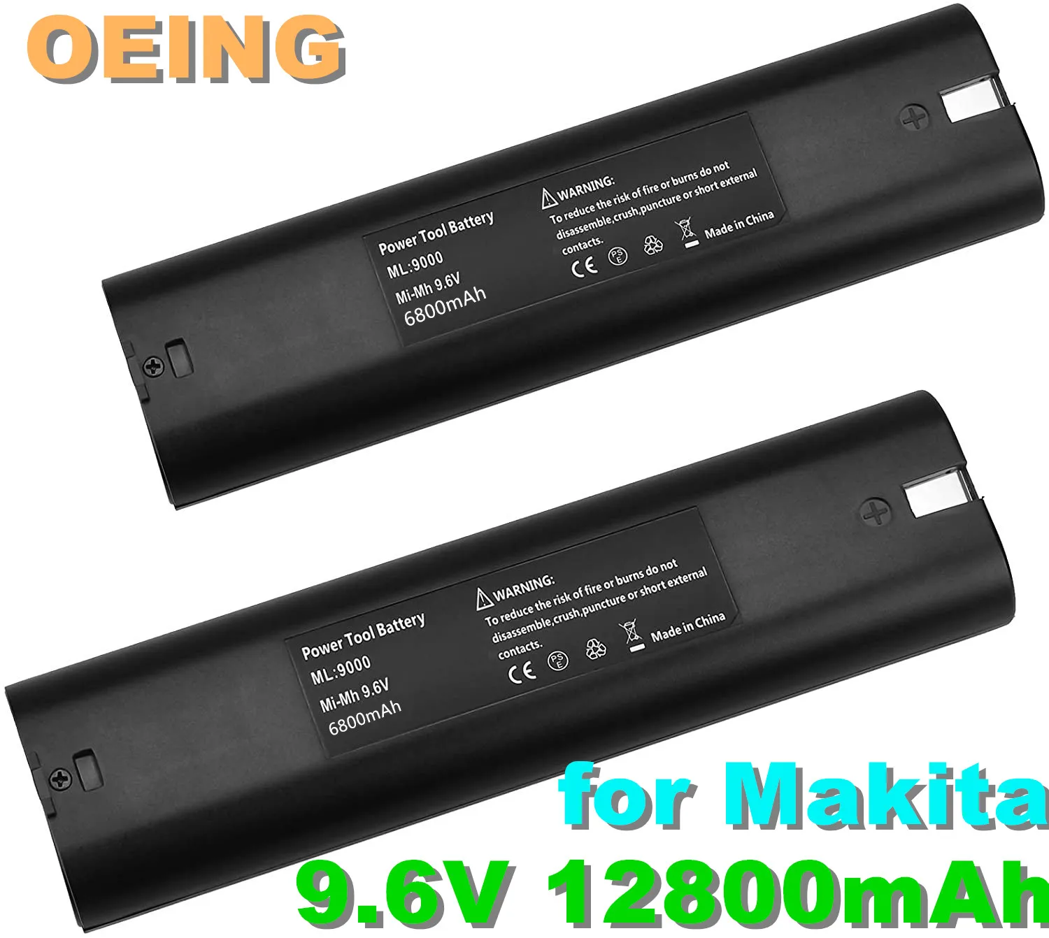 

New 6.8Ah 9.6V Ni-MH Battery for Makita 9001 9002 9033 9600 193890-9 192696-2 632007-4 5090D 6012HD 4190D 4190DW 4300D 4390D