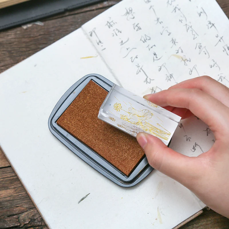 Кристально прозрачная печать растения DIY резиновые штампы для скрапбукинга канцелярские товары Скрапбукинг Стандартный штамп