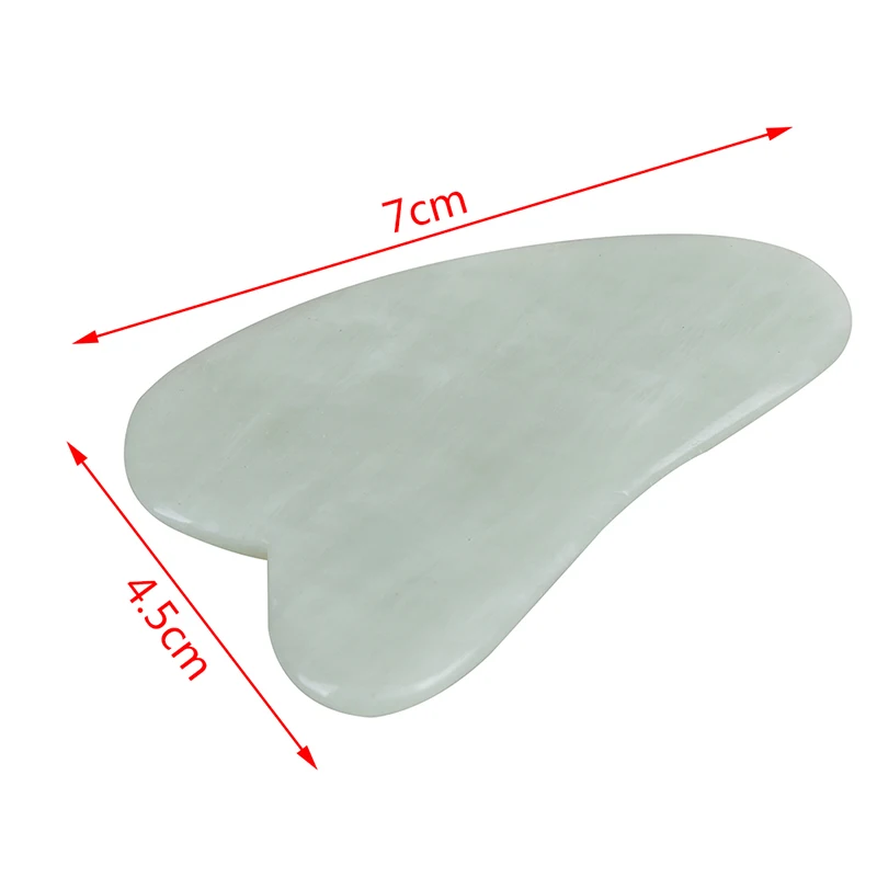 Natural Gua Sha SPA Jade Guasha Board Scraching Facial Eyes Scraping Massage Tool Health Care Beauty Acupoints Plate Massager |