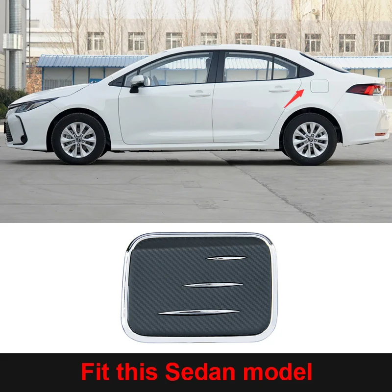 

Vtear отделка для стайлинга автомобиля топливный бак с защитой от царапин Внешняя рамка газовая крышка декоративные аксессуары Запчасти для Тойота Corolla 2023