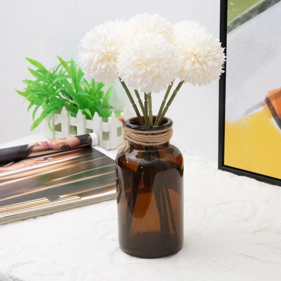 Искусственный цветок 6 шт. искусственный шар для дома комнаты свадебный Декор