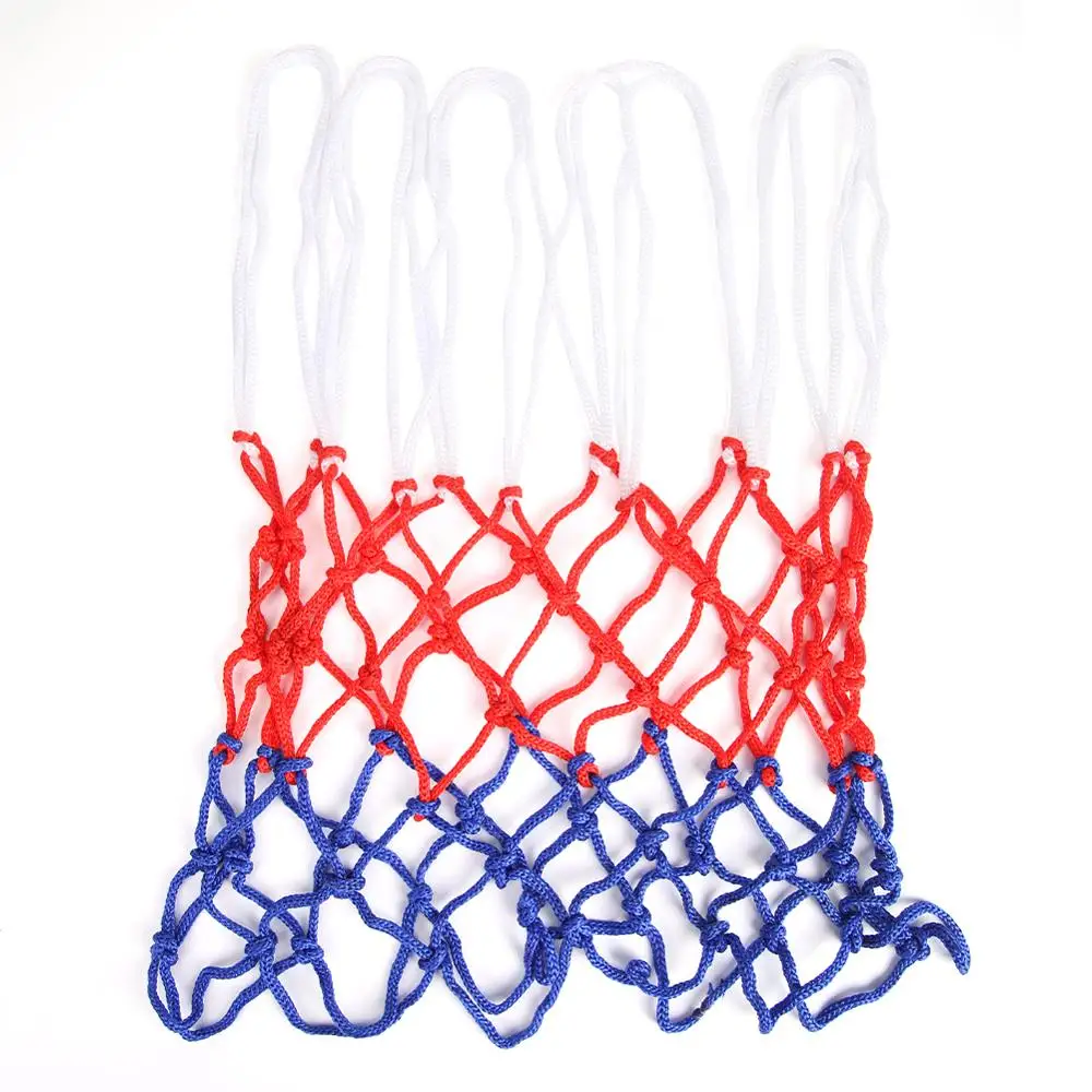 Basketball Net All-Weather Red+White+Blue Tri-Color Hoop Powered Basket Rim | Спорт и развлечения
