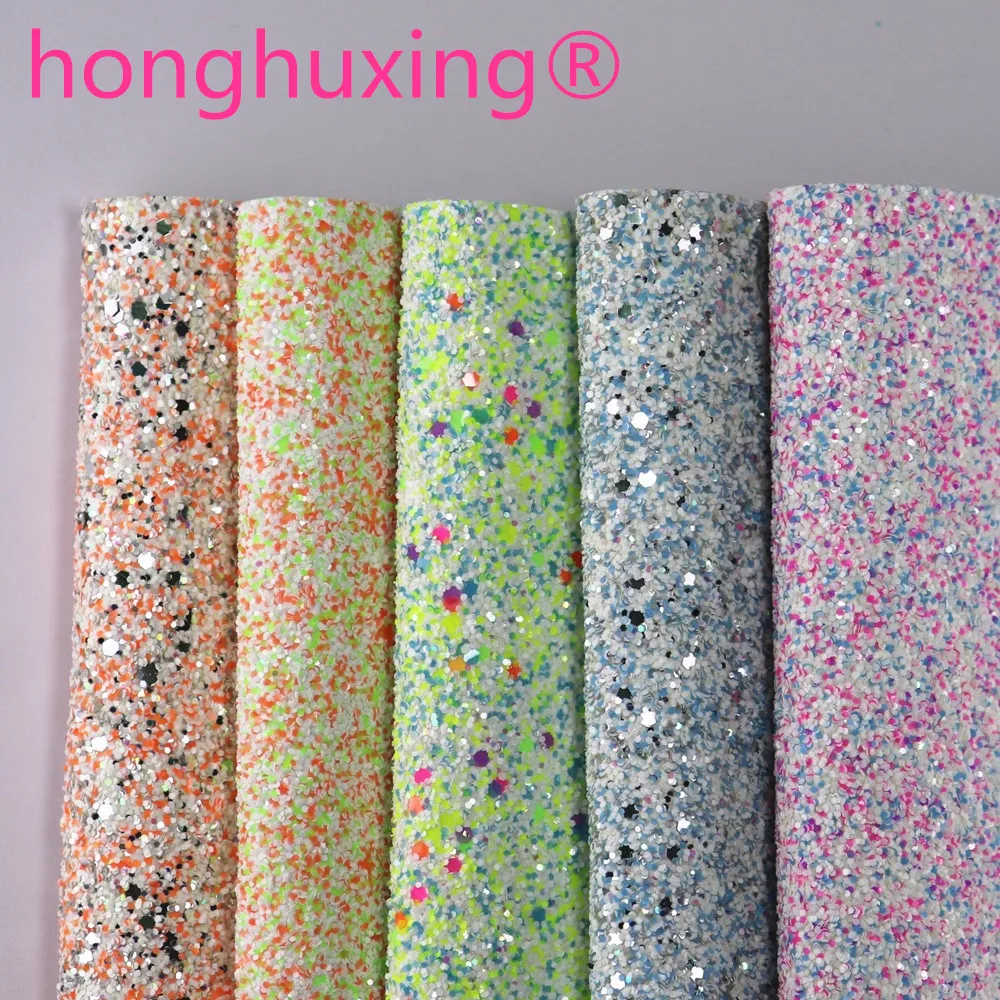 A4 лист 8x11 8 дюймов очарованная блестящая Трехцветная ткань с искусственными