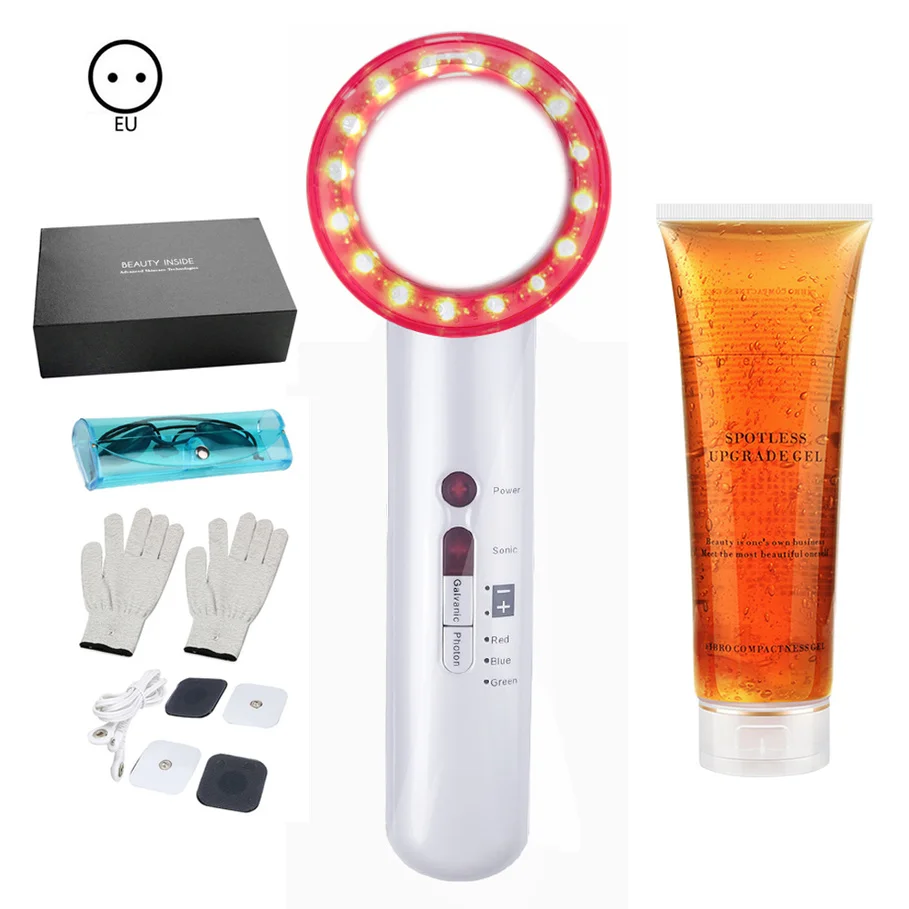 

7 In 1 EMS Ultrasound Cavitation Machine Fat Burn Anti Cellulite Massager with Fat Burn Slim Cream Gel Health and Beauty