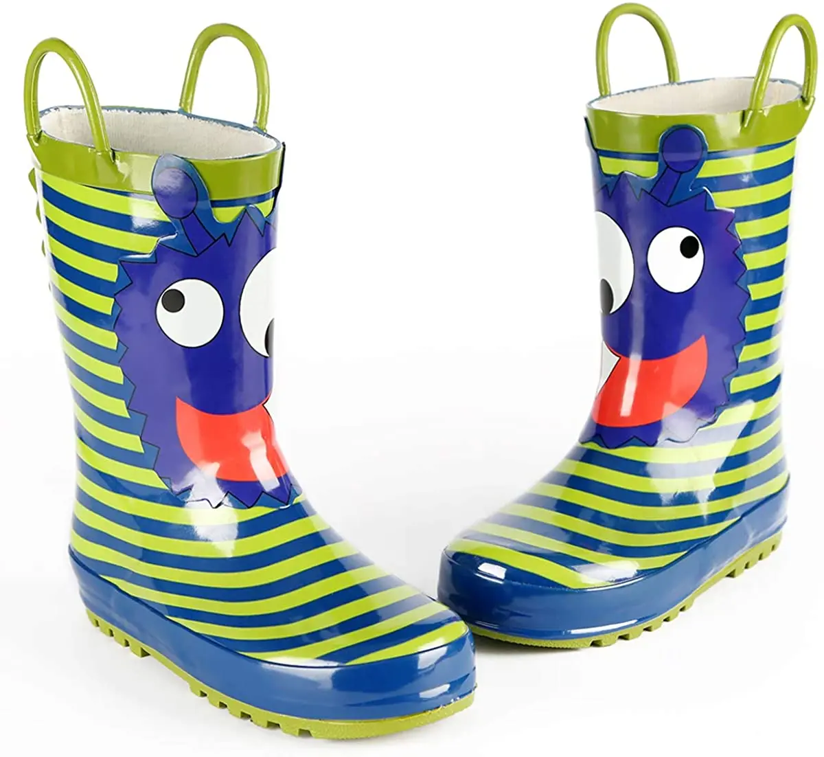 Детские резиновые ботинки SHOFORT для малышей дождя с простыми ручками детские