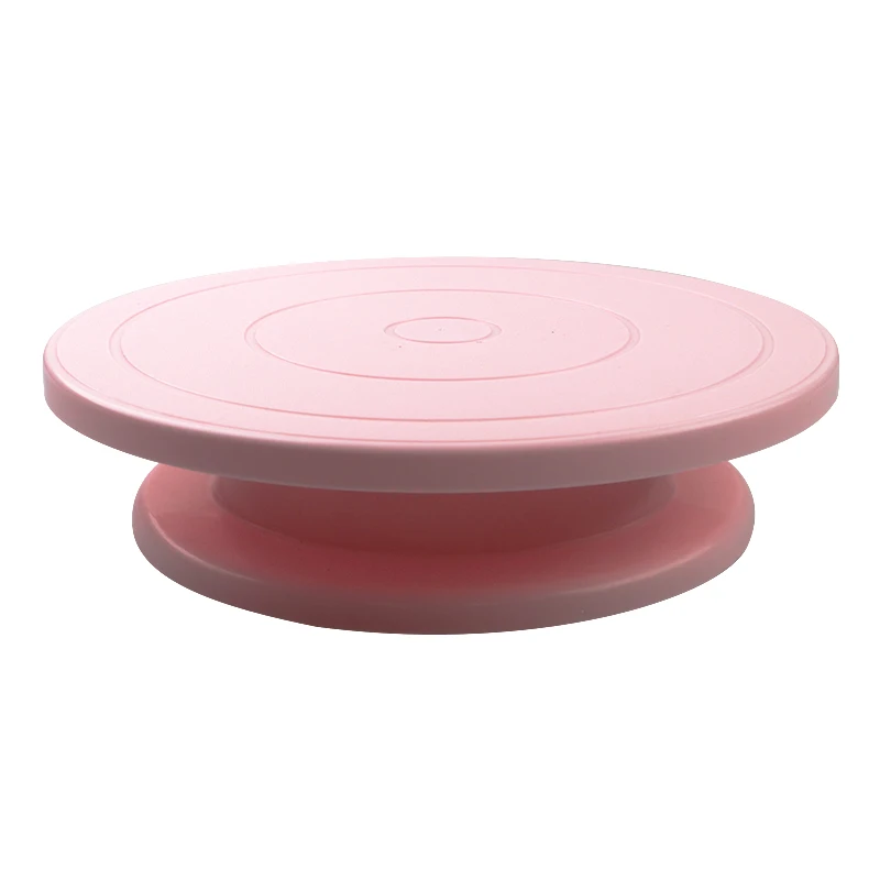 Пластик тарелка для торта поворотный стол вращающийся против скольжения круглый