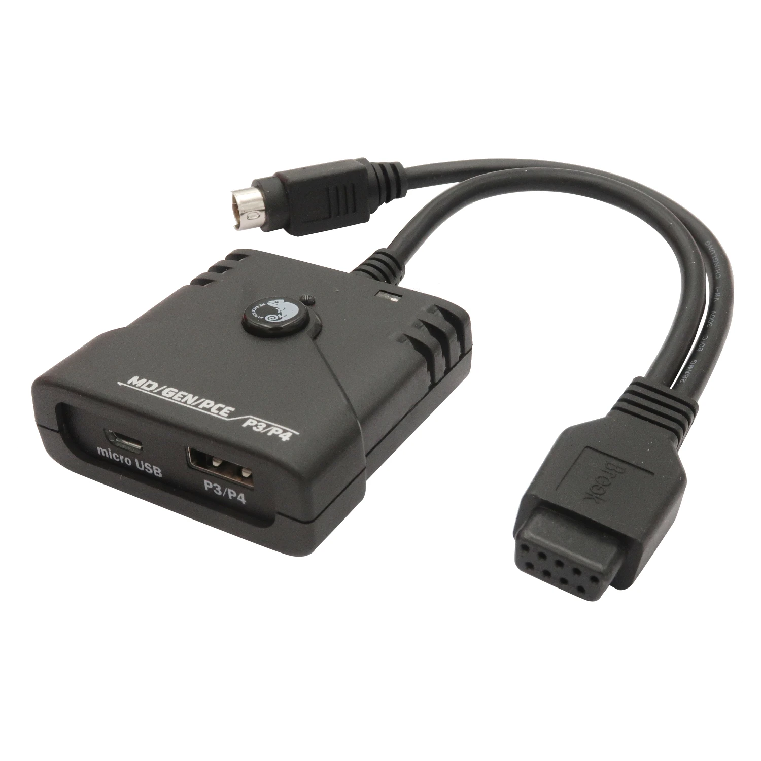 Брук Супер конвертер адаптер для PS3 PS4 MegaDrive/для PC/PC переключатель Pro геймпад