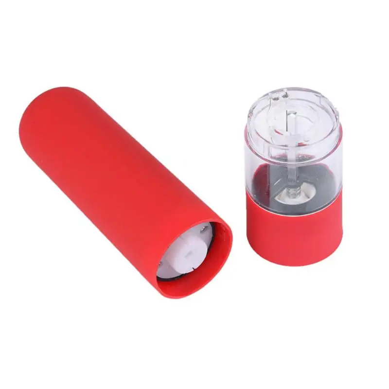 

Automatic Salt Pepper Grinder Set Electric Plastic Ceramic Burr Mill For Herb Pepper Spice Adjustable Kitchen Grinding Gadgets
