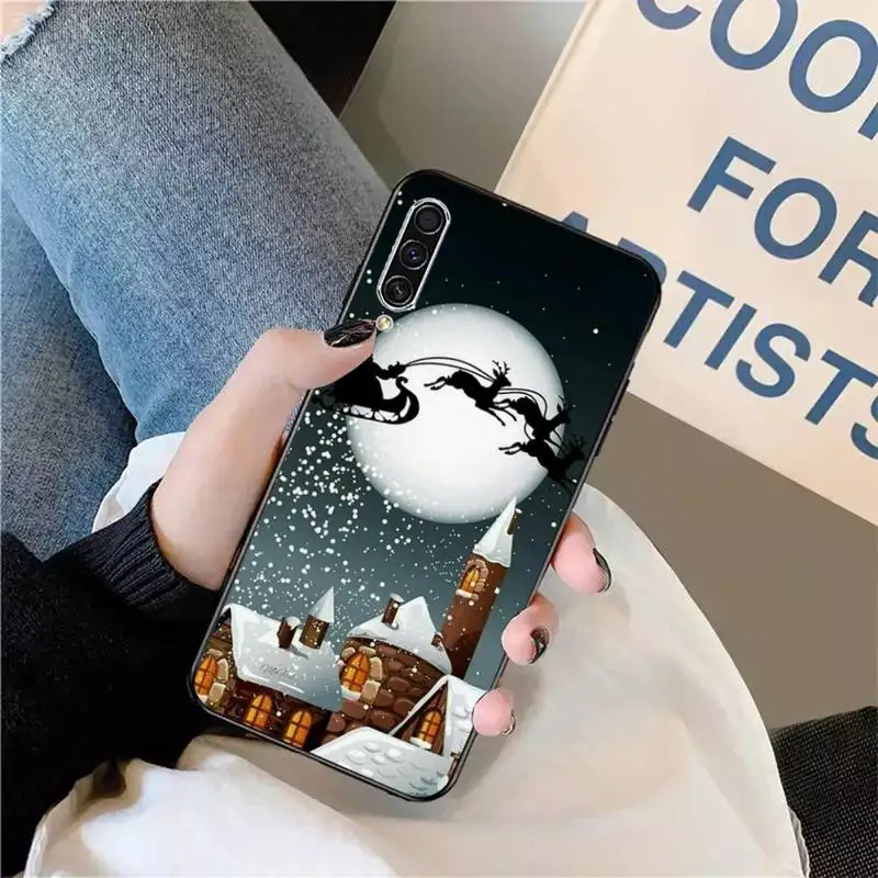 

Winter New York Central Phone Case For Samsung galaxy S 9 10 20 A 10 21 30 31 40 50 51 71 s note 20 j 4 2018 plus