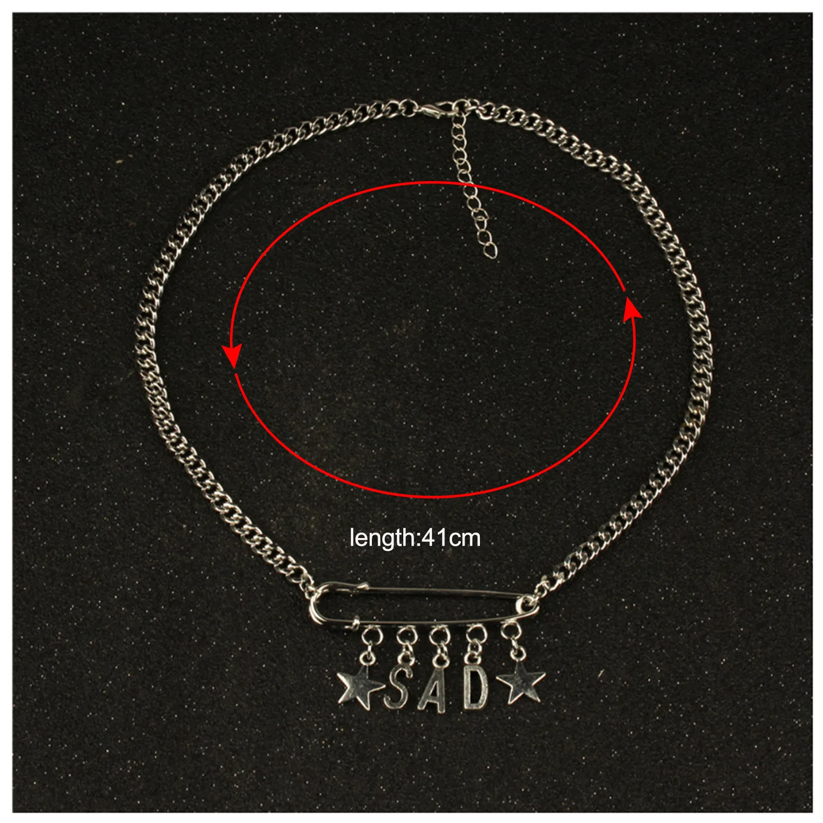 

New Pattern Popular Pin SAD Star Necklace necklace for women 2021 valentines day