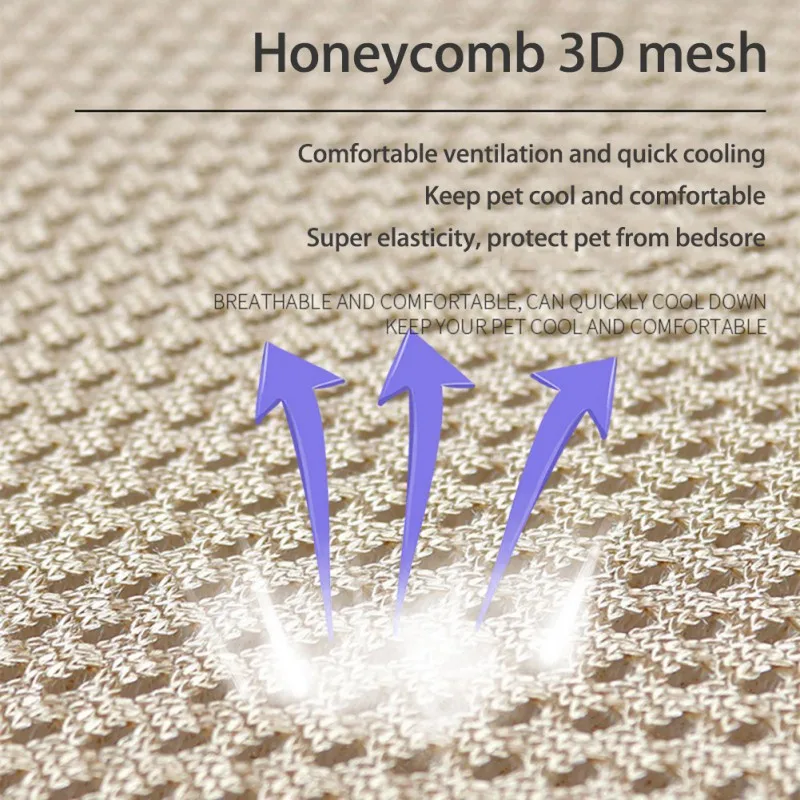 Удобный дышащий матрас для домашних животных практичные бытовые предметы
