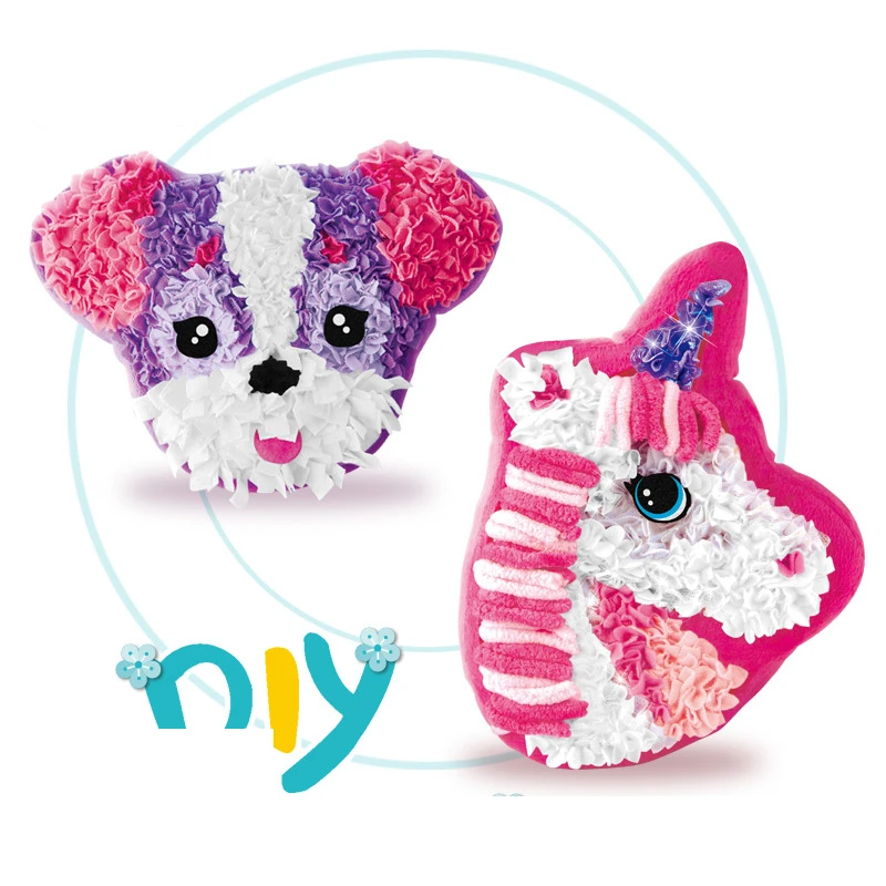 DIY Material Package Making Children Pillow Toys Handmade Animal Unicorn Creative Plush Parent-Child Interative | Игрушки и хобби