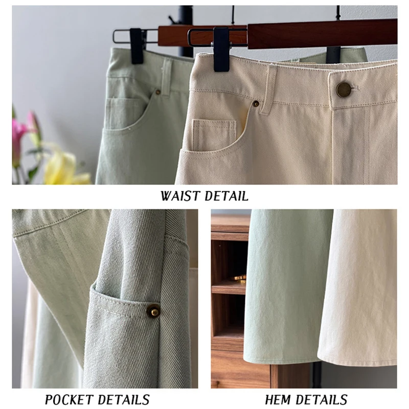 

GOPLUS Skirt High Waist Vintage Skirts Summer Harajuku Midi Denim Long Jean Skirt Jupe Longue Femme Spodniczka Rokjes Dames