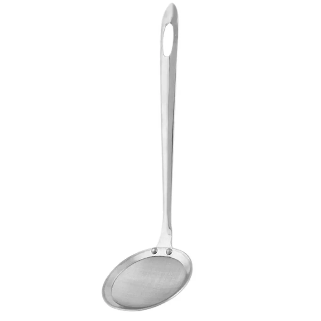 S/M/L Size Fine Mesh Wire Oil strainer colander Spoon Strainer Flour Colander Sieve Sifter Kitchen Cooking Tool Mar 5th # | Дом и сад
