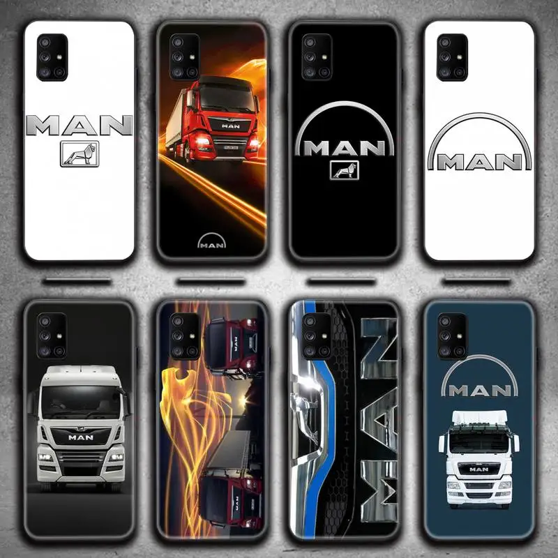 Man Trucks Phone Case For Samsung Galaxy A21S A01 A11 A31 A81 A10 A20E A30 A40 A50 A70 A80 A71 A51