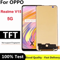6 43 tft for realme v15 5g lcd display touch screen digitizer assembly replacement parts for oppo realme v15 lcd