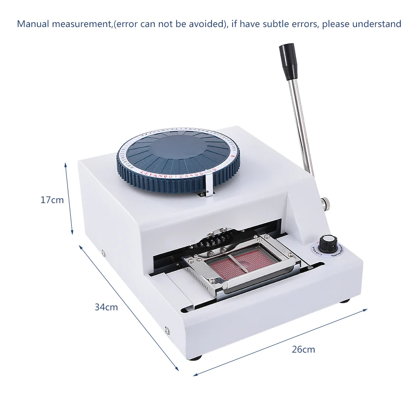 Новинка Лидер продаж устройство для пробивки кода кредитной карты VIP 68D ручной