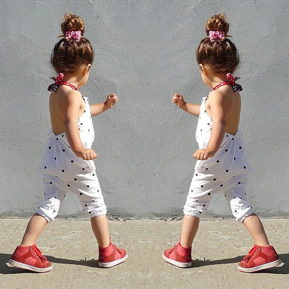 Детский хлопковый комбинезон на лямках шнуровке | Мать и ребенок