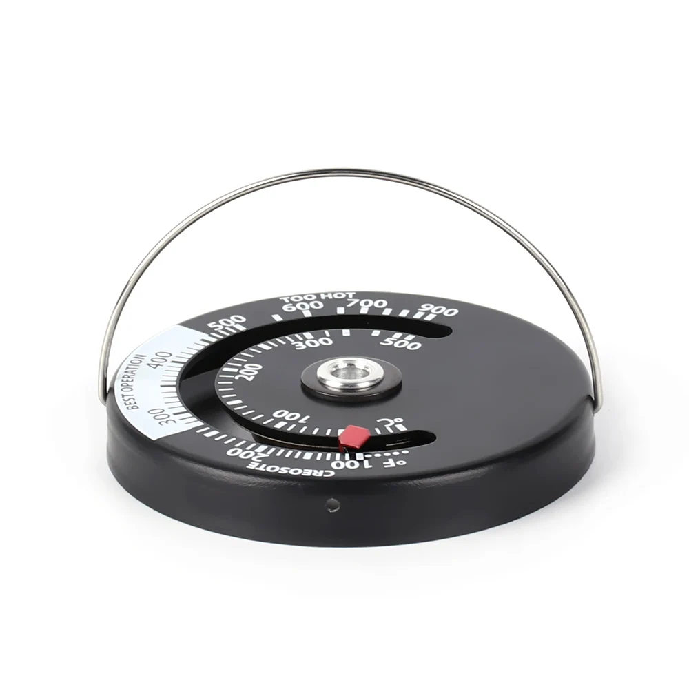 1 шт. Магнитный термометр для печи алюминиевый камина домашней плиты вентилятор